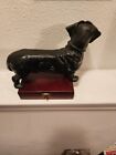Cast Iron Dachshund Coin Bank Door Stopper