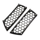 For Ford 03-04 Svt Cobra Mustang Billet Aluminum Hood Heat Extractor Vents Black