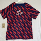 2023-24 Usmnt Nike Pre Match Soccer Jersey Men   s Xl Usa Red Blue Nwt