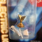 New   Dollhouse Miniature House Gold Table Lamp- 12 Volt  1 12 