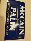 Mccain- Palin Bumper Sticker  1 Only     Size Is 3 75  X 7 5 
