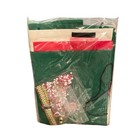 Vintage Santa  Bucilla Felt Jeweled Christmas Panel Kit 8327 New