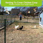50x100ft Bird Netting For Chicken Coop Poultry Netting 1 Inch Mesh Heavy Duty Ch