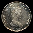 Lot Of 5 - 1986 Eastern Caribbean States Proof Coins  1  2  5  10   25 Cents