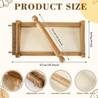 Chitarra Cutter Italian Pasta With Rolling Pin Guitar Board Making Tool Pasta Ma
