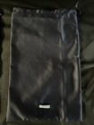 2 New Prada Dark Blue Drawstring Satin Dust Bags Shoe Storage 12 5    X 8    Pair