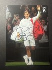 Framed Roger Federer Autograph Hand Signed Official Card Tennis Wimbledon Rare 