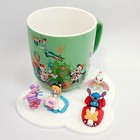 2023 Disney Parks Christmas Disney Classics Christmas Mug   Coaster Set Mickey