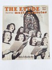 Vintage 1940s The Etude Sheet Music Magazine Lot 21 Song Piano Articles Graphics