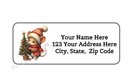 30 Christmas Mouse Personalized Return Address Labels 1 In X 2 625 In