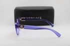 New Versace Mod  3296 5343 Clear Purple Gold Authentic Eyeglasses 54-17