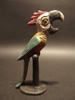 Antique Vintage Style Cast Iron Parrot Beer Bottle Opener Bar Tool