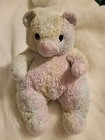 Vtg 1999 Tylon Ty Pillow Pals Baby Bearbaby Plush 12  Ty Dye Pastel W Rattle