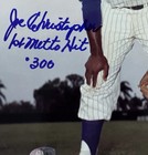 Joe Christopher Signed Autograph 8x10 Photo Jsa  Coa New York Mets Rare Inscrip