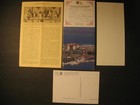Paper Lot Hotel Del Coronado California Postcard Brochure Daily Tariff   History