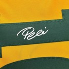 Facsimile Autographed Pele Brazil Yellow World Cup Jersey Size Men s Xl