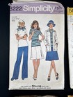 Vtg Sewing Pattern Lot Simplicity Mccall   s Dresses Pants 70s Sz 10-14 Cut As Is
