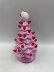 Sanrio Hello Kitty Ceramic Pink Valentine Christmas Tree Pink Lights 5 8    New