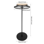 Round Clothing Rack  Clothing Display Rack  Floor-standing Garment Hanging Rack