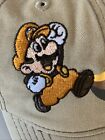 Vintage 1980   s Style Official Nintendo Super Mario Embroidered Cap Hat New W tag