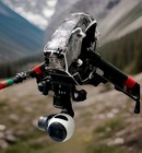 Dji Inspire 1 V2 0 T601 Drone  2 Remote Controlled  4 Batteries Charger And Case