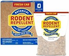 12 Pack 4 Pouch Boxes Fresh Cab Botanical Mouse Rodent Control Repellent 48 Unit