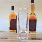 Absolut Citron Vodka Tall Shot Glass  Shooter White Letters
