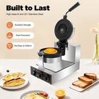Electric Krapfen Warmer Ice Cream Brioche Burger Maker Panini Press Machine Us