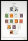Australia 1913-1995 Used W  Antartica Cocos In 4 Albums Stamp Collection