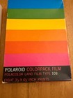  2  Vtg Polaroid Colorpack Film Polacolor Land Film Type 108 New Sealed Expired