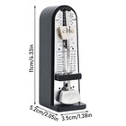 Guitar Piano Metronome Classic Shape Mechanical Metronome Loud Tone Like-minded