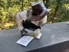 Sher-ruff S Paws Shih Tzu Dog Figurine Hamilton Collection Cowboy Western