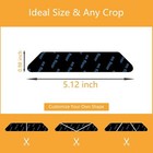 12 Pcs Rug Gripper For Hardwood   Tile Floors  Carpet Tape Double Sided  Tracele