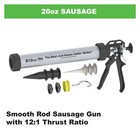 Albion Engineering Company B2s20 B-line Manual Sausage Caulking Gun 20 Oz 2