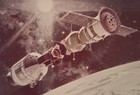 Vintage Nasa Apollo Soyuz Mission Artwork Mccall  74 Print Photograph