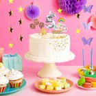54th Birthday Candles Crown Digital Candles Silver 3d Design Cake Decoration