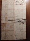 Document Tavern Liquor License Berwick Township  Adams Co  Pa 1842 John Clunk