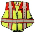 Fire Ninja - Ultrabright Safety Fire Vest   Class 2 Reflective - High Visibil   