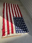 Vintage Valley Forge 48 Star American Flag 5x9 Sewn Stars Pre-1959