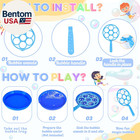 27 Pcs Big Bubble Wands Toys Set  Giant Bubble Wands With Tray For Kids Summer O
