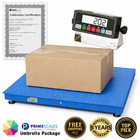 New 60 x60  Floor Scale 10000 Lb X 1 Lb Pallet Scale 5x5 With Ramp   Indicator
