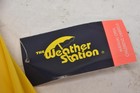 The Weather Station Umbrella Girls One Size Yellow Clear Polka Dot Dome Rain