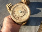 Bfco 7 Oz  Removable Plates Vintage Cast Iron 5 Lb Dumbells La California Rare