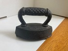 Vintage antique Cast Iron Miniature Sad Flat Iron   Trivet Salesman Sample