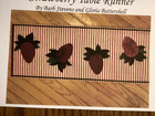 Pattern Wool Felt Primitive Strawberry Table Runner New Annalouisa s
