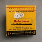 Vintage 1958 Kodak Kodachrome Double 8mm Movie Film Box W Metal Canister Rare