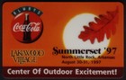 10m Summerset Festival 8 97 Lakewood Village Arkansas With Coke Logo Phone Card