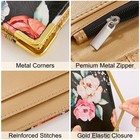 Server Book For Waitress Book Organizer Leather Waiter Book With Zipper Pocke