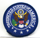 Vintage United States Of America Seal Jacket Patch Usa Eagle Travel Souvenir