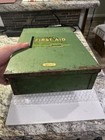 Vintage Bullard Pacific First Aid Case No 54-2 Metal Wall Cabinet W Contents